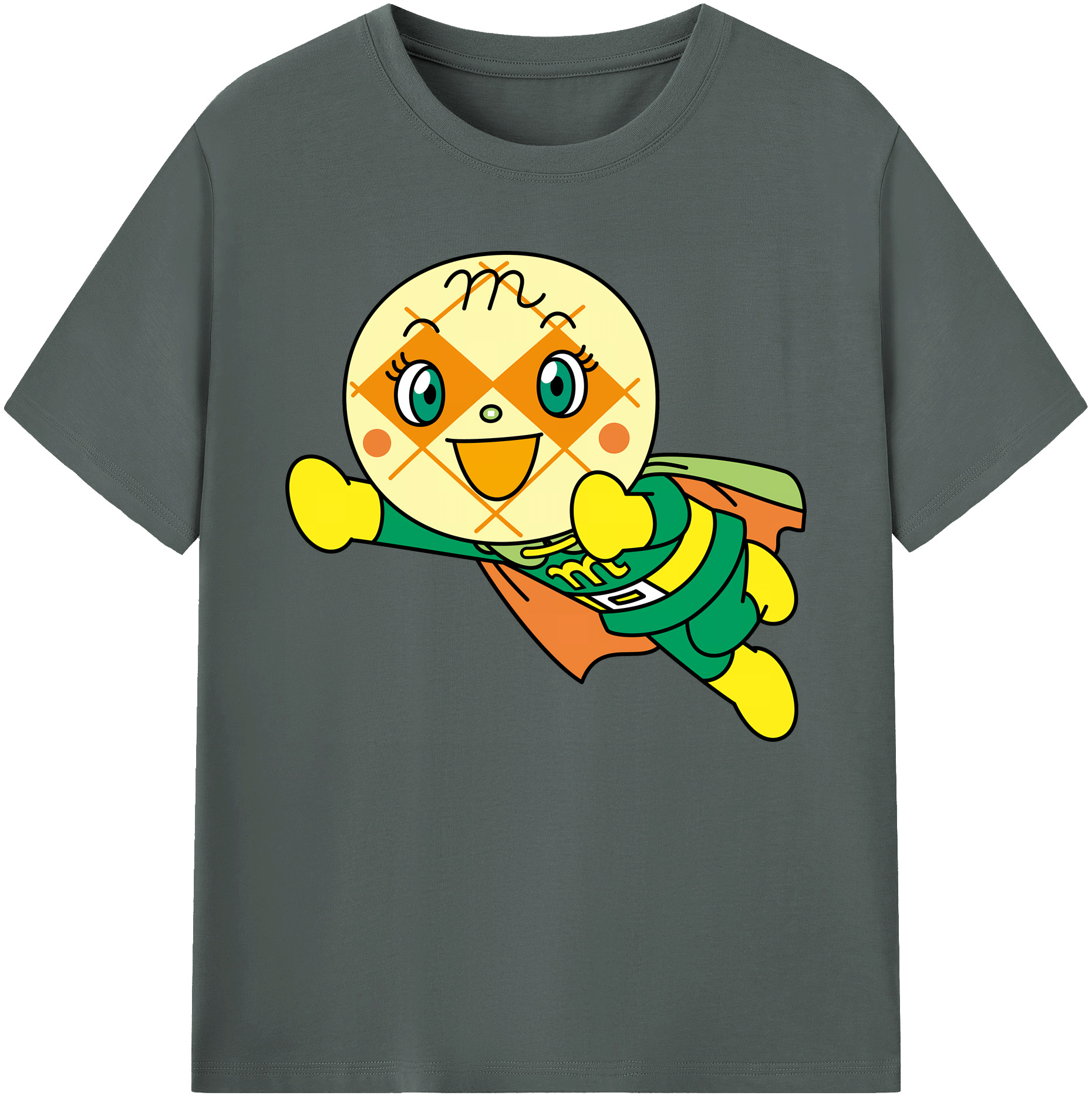（画像用） アンパンマン Anpanman 綿100％ メンズ半袖Tシャツ｜肌触りやわらか＆通気性